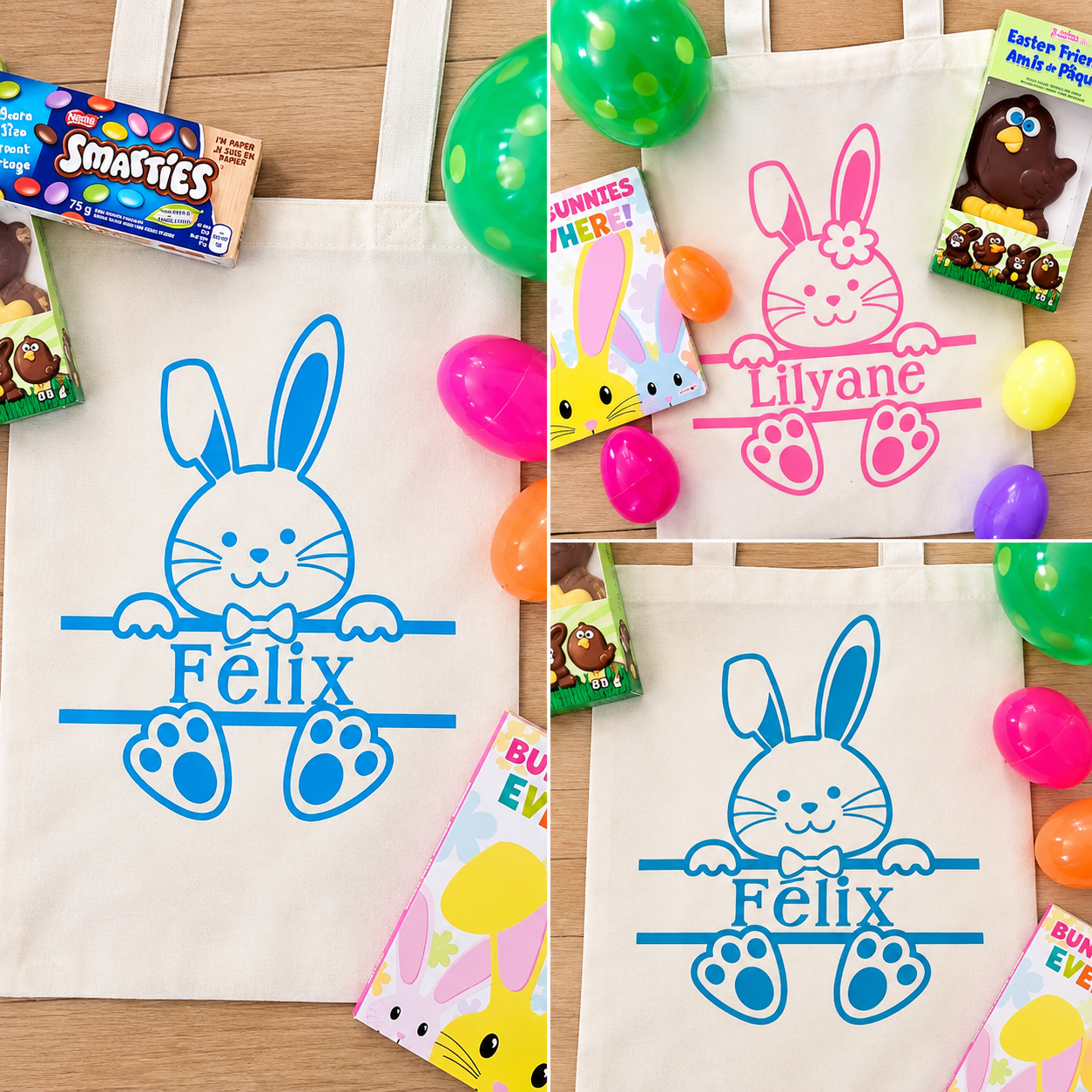 Personalized Easter Egg Hunt Bag