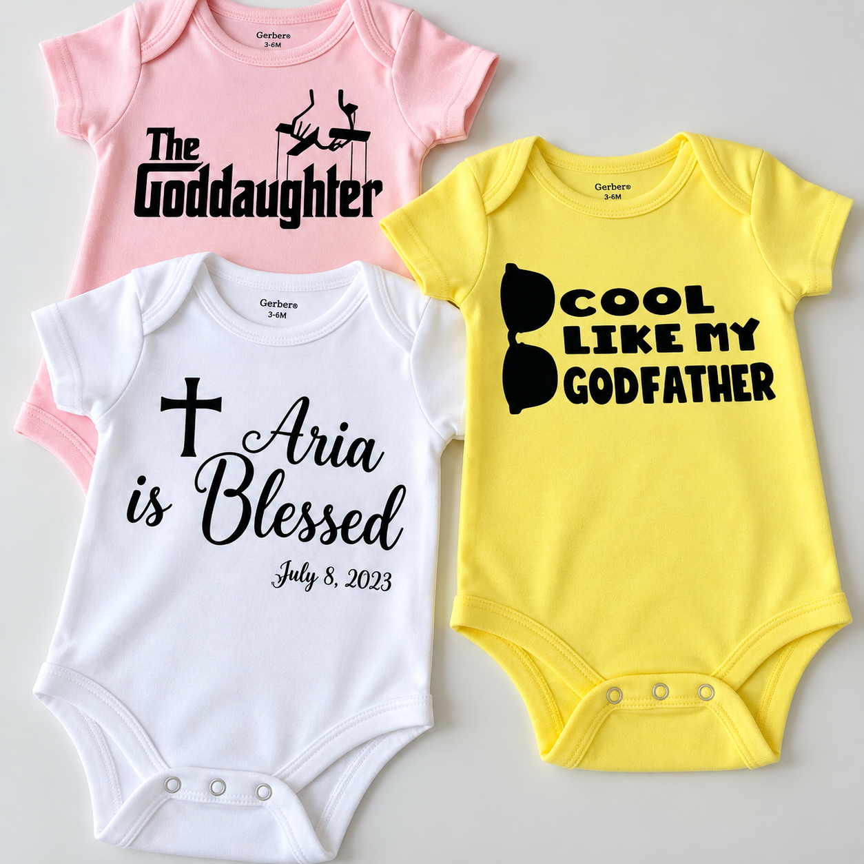 Personalized Baptism / Godparent Apparel